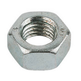 1/2" BZP Hex Nut and Washer