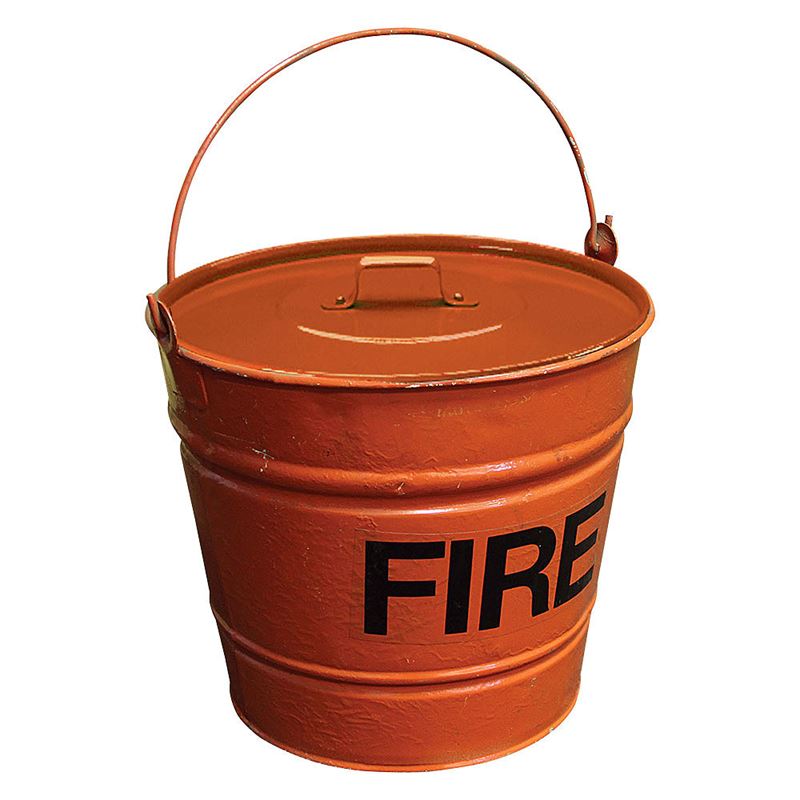 Metal Fire Bucket