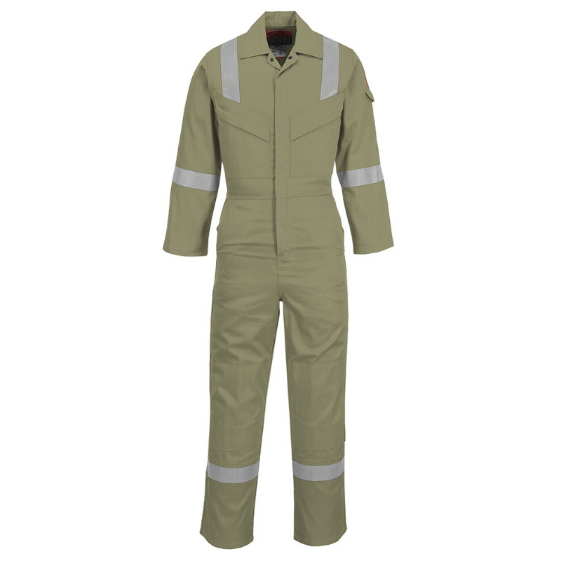 Flame Resistant Super Light Weight Anti Static Coverall 210g
