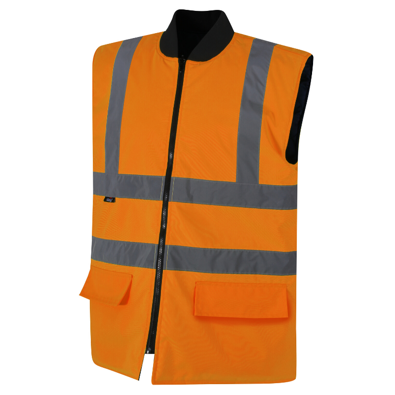 Hi-Viz Bodywarmer - Fully Reversible